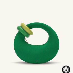 JW PEI Green Circular Handbag